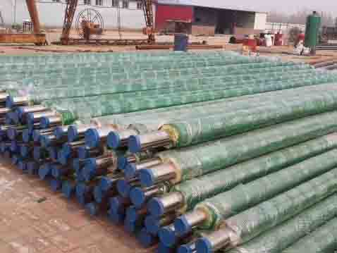 玻璃鋼外護套保溫鋼管